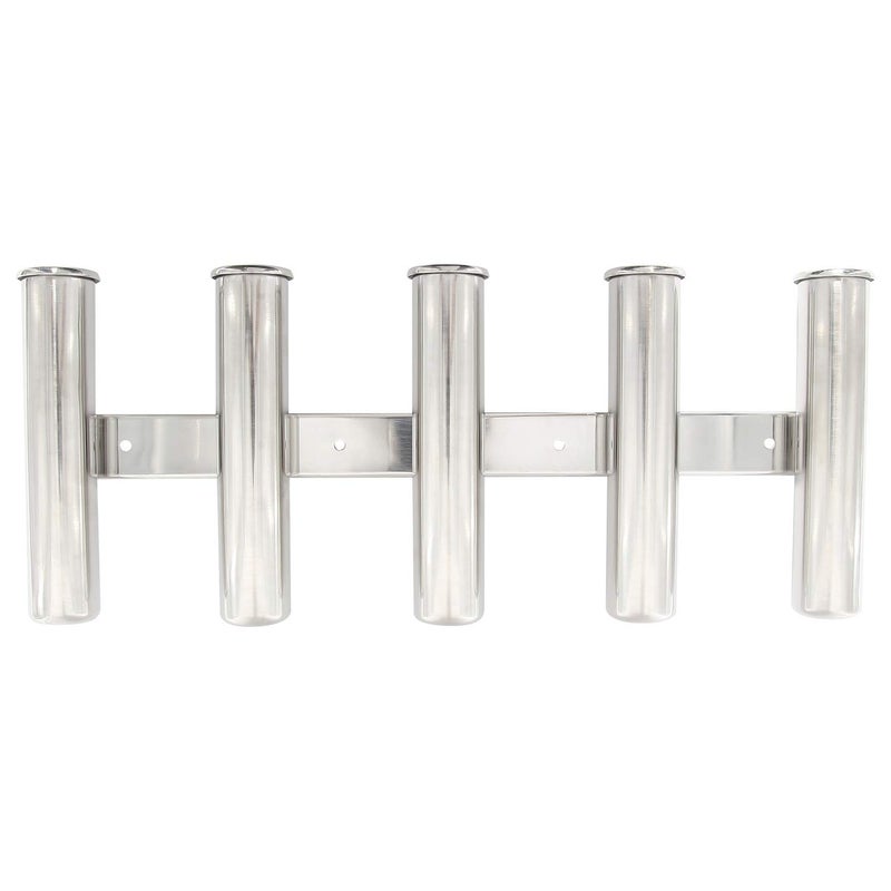 NovelBee 5 Tubes 316 Stainless Steel Fishing Rod Holder for Boats Yacht - Image 2
